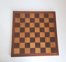 Vintage wooden chessboard for sale  LONDON