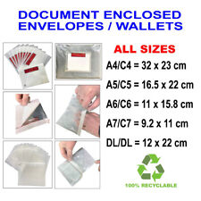 Documents enclosed envelopes for sale  LEICESTER