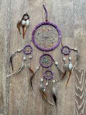 Purple dreamcatcher beads for sale  CHELTENHAM