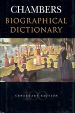 Chambers biographical dictiona for sale  UK