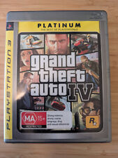 Grand Theft Auto 4 GTA IV 4 Platinum Edition Playstation 3 PS3 jogo com manual  comprar usado  Enviando para Brazil