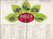 Rocca cavagnolo brochure usato  Italia