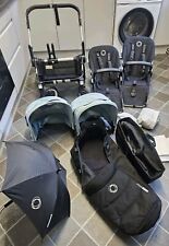 Bugaboo Donkey 3 Duo Blue With Carrycot And Extras for sale  Shipping to South Africa