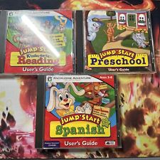 Lote de juegos educativos JumpStart PC - Lectura jardín de infantes, preescolar y español segunda mano  Embacar hacia Argentina
