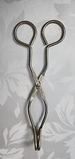 #603) Vintage EKCO Metal Scissor Kitchen Tongs l USA Kitchen Tool for sale  Shipping to South Africa