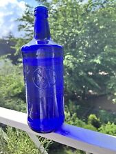 Blaue wasserflasche glasflasch gebraucht kaufen  Kreyenbrück