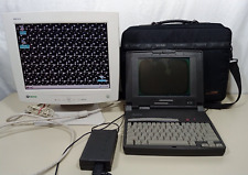 Computadora portátil vintage Compaq Contura 4/25 Win 95 MS-DOS 200 MB HDD 2 MB RAM con estuche de alimentación segunda mano  Embacar hacia Argentina