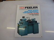 Feeler toolroom model for sale  UK