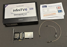 Used, Ceton infiniTV 6 pcie 6-Tuner Network-Connected TV Cable Card Tuner for sale  Shipping to South Africa