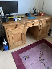 Victorian pine desk for sale  MELKSHAM
