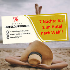 Multi hotel gutschein gebraucht kaufen  München