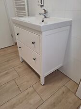 Badschrank waschbecken weiß gebraucht kaufen  Lübben (Spreewald)