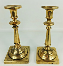 Pair antique brass for sale  BURNLEY