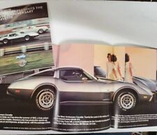 1978 corvette brochure for sale  Derry