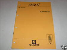 Manual de oficina Peugeot 206 visão traseira, suporte 1999 comprar usado  Enviando para Brazil