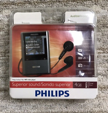 Nuevo y Sellado PHILIPS GoGear Vibe 4GB MP3 Reproductor de Video, Radio FM, Grabación de Voz segunda mano  Embacar hacia Argentina