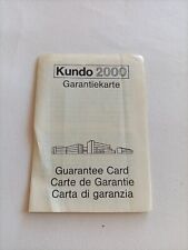 Kundo 2000 certificato usato  San Martino Dall Argine