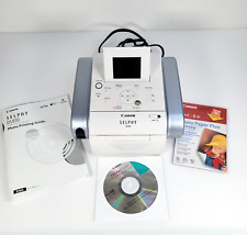 Canon SELPHY DS810 Compact Photo Printer White Photo Paper Cords Manual Extras for sale  Shipping to South Africa