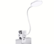 Amazing Homes Store lâmpada de mesa portátil USB recarregável com clipe (branco), usado comprar usado  Enviando para Brazil