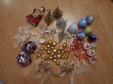 christmas tree bows decorations for sale  MILTON KEYNES
