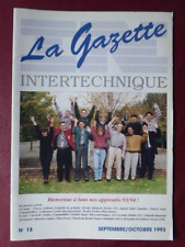 Gazette intertechnique 1993 d'occasion  Expédié en Belgium