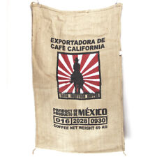 Usado, Saco de grão de café estopa autêntico tamanho completo juta COWGIRL CALIFÓRNIA MÉXICO comprar usado  Enviando para Brazil