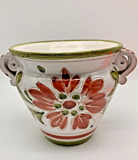 flower pot ceramic floral for sale  Bay City