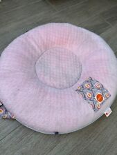 Espreguiçadeira de bebê pello rosa travesseiro de bebê guc detalhe de pena de pavão travesseiro de amamentação, usado comprar usado  Enviando para Brazil