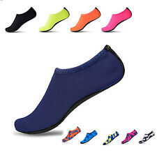 Adults Mens Water Shoes Aqua Socks Beach Swim Pool Surf Wetsuit Non Slip UK Size for sale  COALVILLE