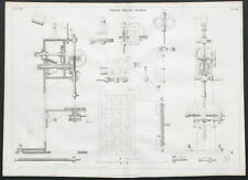 Victorian engineering drawing for sale  LONDON