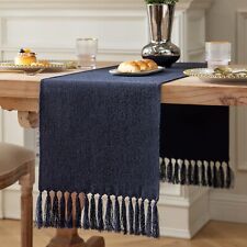 Navy table runners for sale  Watertown