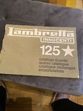 Innocenti lambretta 125 for sale  LONDON