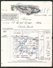 Rechnung würzburg 1913 gebraucht kaufen  Berlin