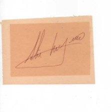 Paper card signed d'occasion  France