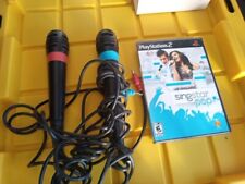 Used, Official PlayStation 2 SingStar POP Game + Microphones Set Of 2 PS2 for sale  Shipping to South Africa