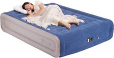 Inflatable Air Mattress Queen Built in Pump Blow Up Mattress Air Mattress Travel, used for sale  Shipping to South Africa