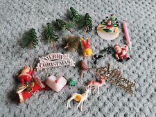 vintage christmas cake decorations for sale  CHELMSFORD