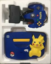 POKEMON VINTAGE PIKACHU EDIÇÃO ESPECIAL CONSOLE NINTENDO 64 VARIANTE MEIJER rara comprar usado  Enviando para Brazil