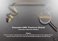 YAMAHA VENTURE ROYAL SADDLEBAG PINSTRIPING DECALS for sale  Shipping to South Africa