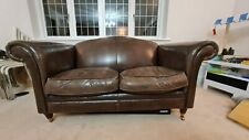 laura ashley leather sofa for sale  CAMBRIDGE