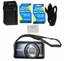 Canon PowerShot SX210 IS 14.1MP Digital Camera 14x Zoom Black CONDITION!  for sale  Shipping to South Africa