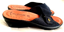 Usado, Sandálias Flexus by Spring Step azul marinho tamanho 37/7 novas sem caixa comprar usado  Enviando para Brazil
