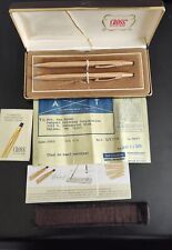 cross pen pencil set gold for sale  Waxahachie
