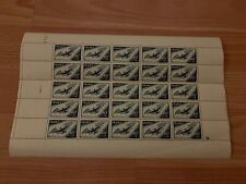 Rare feuille timbres d'occasion  Ribécourt-Dreslincourt