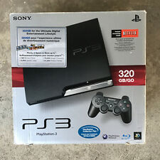 Sony PS3 320GB CECH-2501B Slim Console with Original Box and Manual Black Tested for sale  Shipping to South Africa