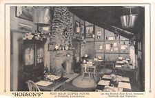 Norwalk Connecticut~Café Boston Post Road~Interior~Lareira~Década de 1930 P&B, usado comprar usado  Enviando para Brazil