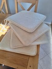 Cream seat pad for sale  SHEFFIELD
