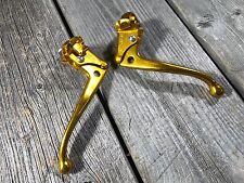 OLD SCHOOL BMX ALAVANCAS DE FREIO OURO 22,2 MM MX CHANG STAR TAIWAN NOS DIA-COMPE MX comprar usado  Enviando para Brazil