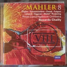 MAHLER - Symphony No. 8 - Chailly/Royal Concertgebouw Orch 2 x CD Decca Muito Bom+, usado comprar usado  Enviando para Brazil