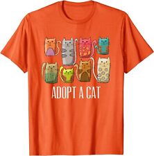 Adopt cat shirt for sale  Amityville